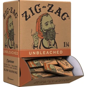 ZIG-ZAG ULTRA UNBLEACHED THIN 1/4