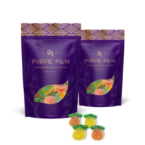 PURPLE GUMMIES PIECE-PINEAPPLE