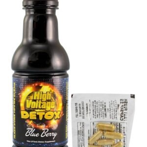 HIGH VOLTAGE DETOX DOUBLE FLUSH BLUEBERRY
