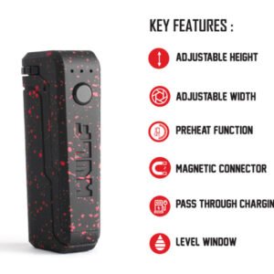 Yocan Wulf Uni X Kit | Cartridge Vaporizer | Limited Edition | Black Red