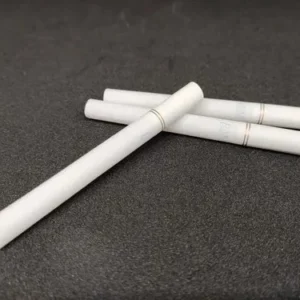 White cigrate tube