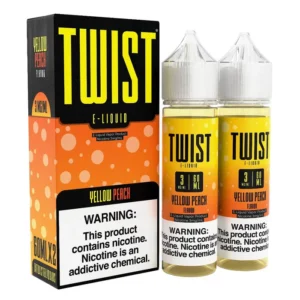 TWIST E-LIQUID 6MG-YELLOW PEACH